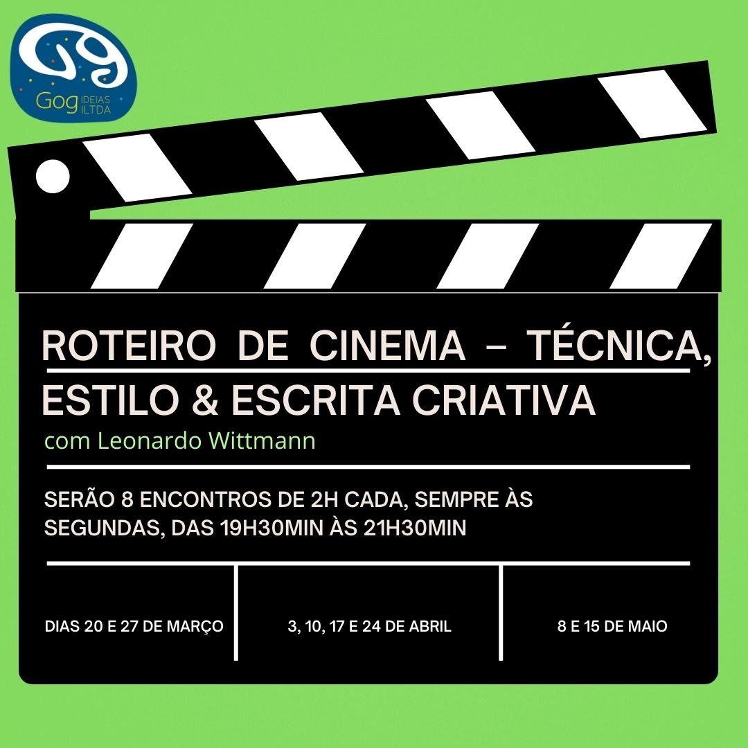 ROTEIRO DE CINEMA – TÉCNICA, ESTILO & ESCRITA CRIATIVA